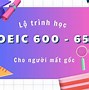 Lộ Trình Học Toeic 600