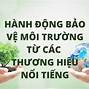 Những Hành Động Bảo Vệ Môi Trường