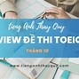 Thi Toeic Tháng 10