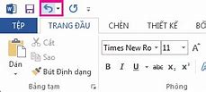 Tìm Nút Quay Lại Trong Excel